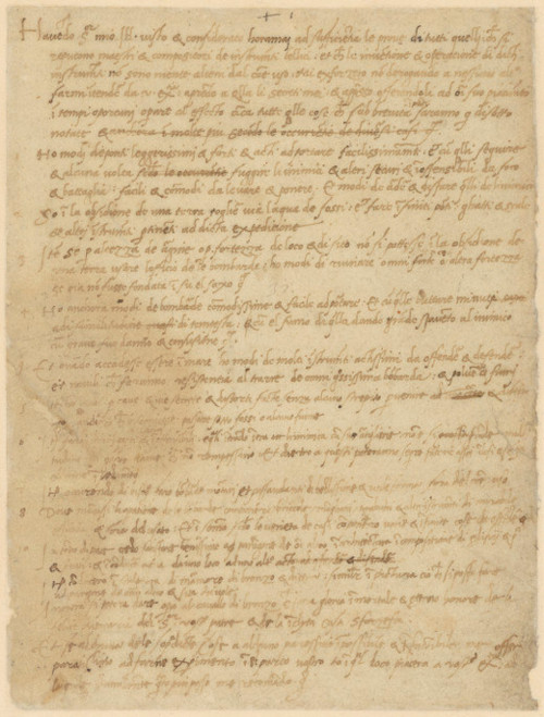 Letter to Ludovico Sforza seeking Employment as an Engineer